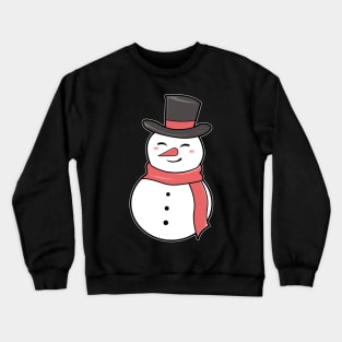 Cute Snowman Crewneck Sweatshirt